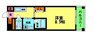 アネシス新大阪の物件間取画像